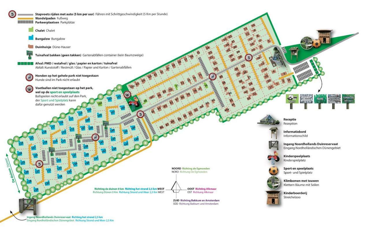 Appartementen - Bungalowpark Mooyeveld - Uniek Gelegen In De Duinen! Egmond-Binnen Exteriör bild